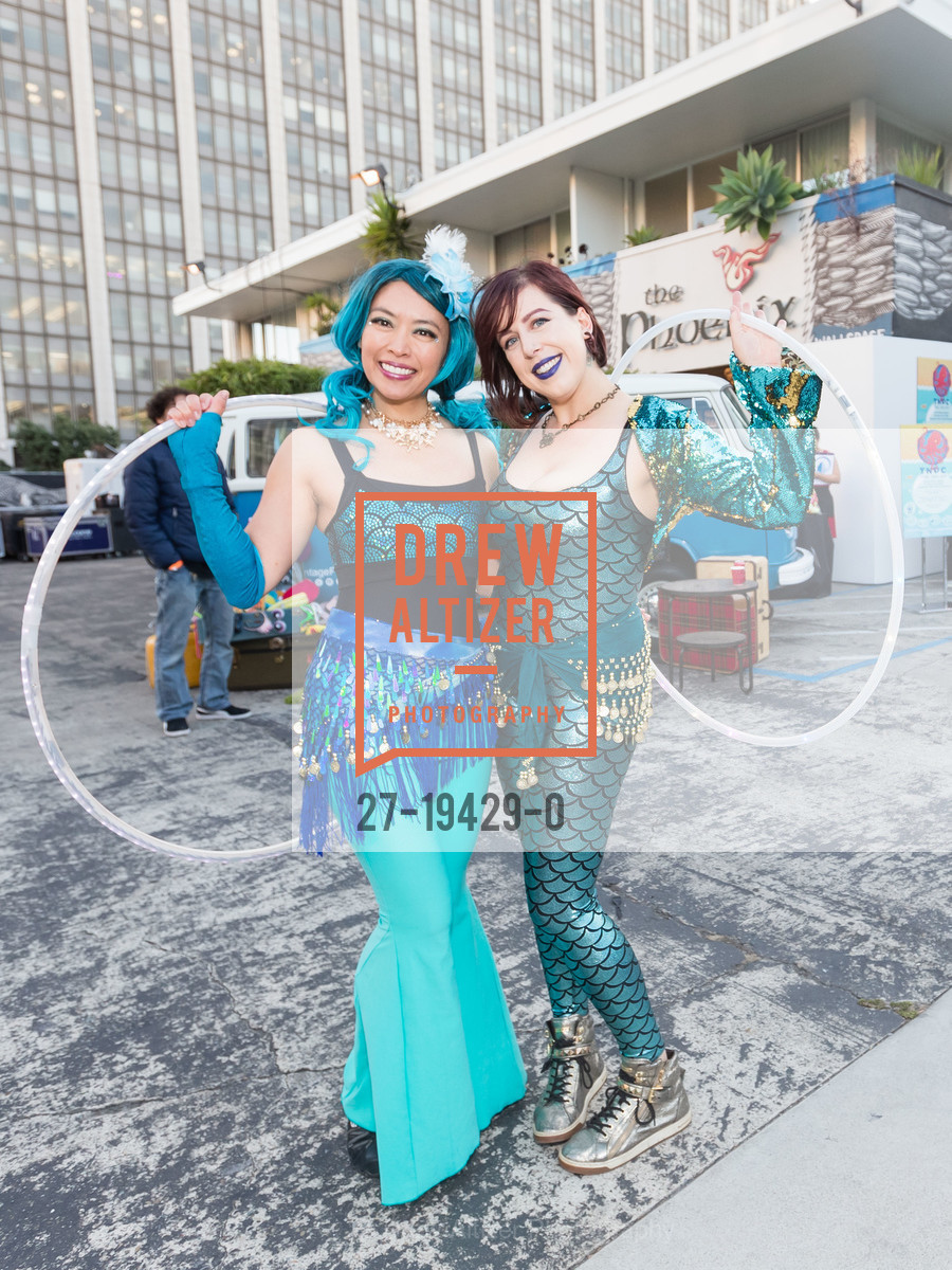Nicole Long, Claire Mayo, TNDC's Annual Pool Toss 2019, Phoenix Hotel. 601 Eddy St, Photo #27-19429-0 Nicole Long, Claire Mayo, Photo #27-19429-0