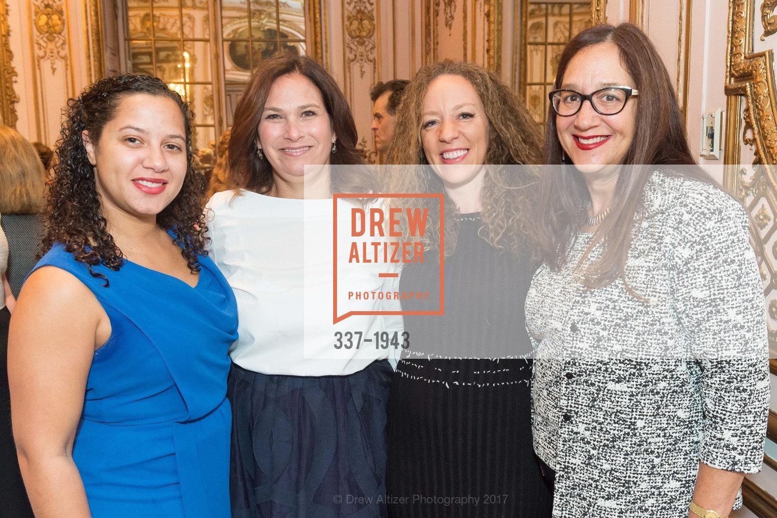 Renee Bracey Sherman, Ilyse Hogue, Andrea Hailey, Sara Imershein, NARAL Pro-Choice's America's 22nd San Francisco Power of Choice Luncheon 2017, Fairmont Hotel. 950 Mason St, March 2nd, 2017, Photo #337-1943 Renee Bracey Sherman, Ilyse Hogue, Andrea Hailey, Sara Imershein, Photo #337-1943