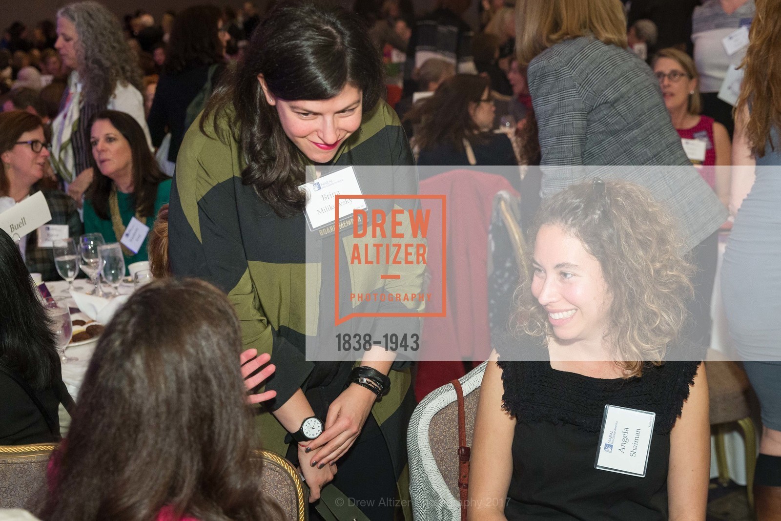 Brina Milikowsky, Angela Shaiman, NARAL Pro-Choice's America's 22nd San Francisco Power of Choice Luncheon 2017, Fairmont Hotel. 950 Mason St, March 2nd, 2017, Photo #1838-1943 Brina Milikowsky, Angela Shaiman, Photo #1838-1943
