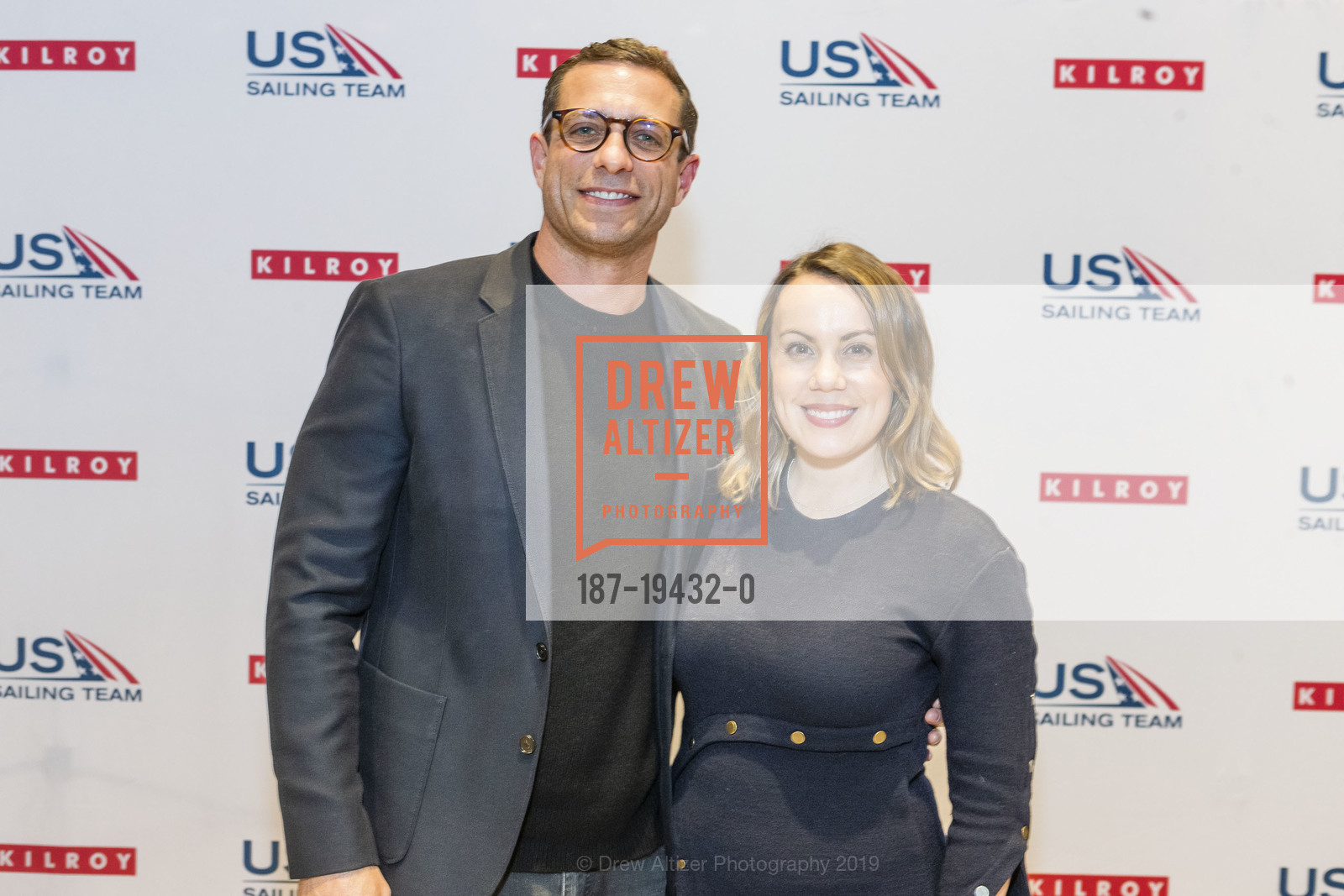 Eric Altman, Shannon Knuth, Kilroy Realty / US Olympic Sailing Cocktail Reception 2019, Kilroy Innovation Center. 660 3rd St, October 16th, 2019, Photo #187-19432-0 Eric Altman, Shannon Knuth, Photo #187-19432-0