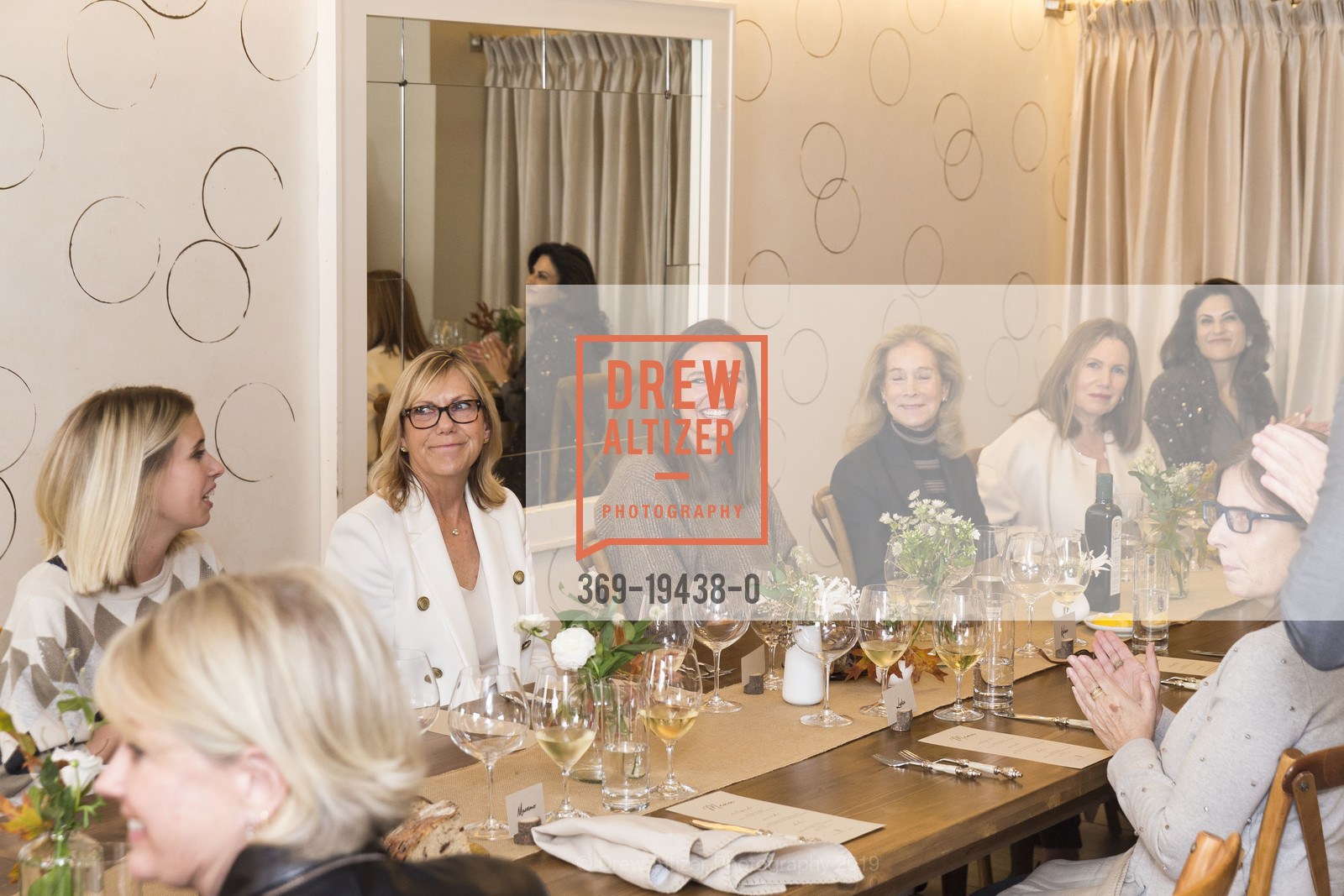 Caroline Cucinelli, Barbara Hearst, Deborah Novack, Neiman Marcus Hosts Brunello Cucinelli Luncheon with Carolina Cucinelli, Neiman Marcus, Rotunda. 150 Stockton Street, October 17th, 2019, Photo #369-19438-0 Caroline Cucinelli, Barbara Hearst, Deborah Novack, Photo #369-19438-0