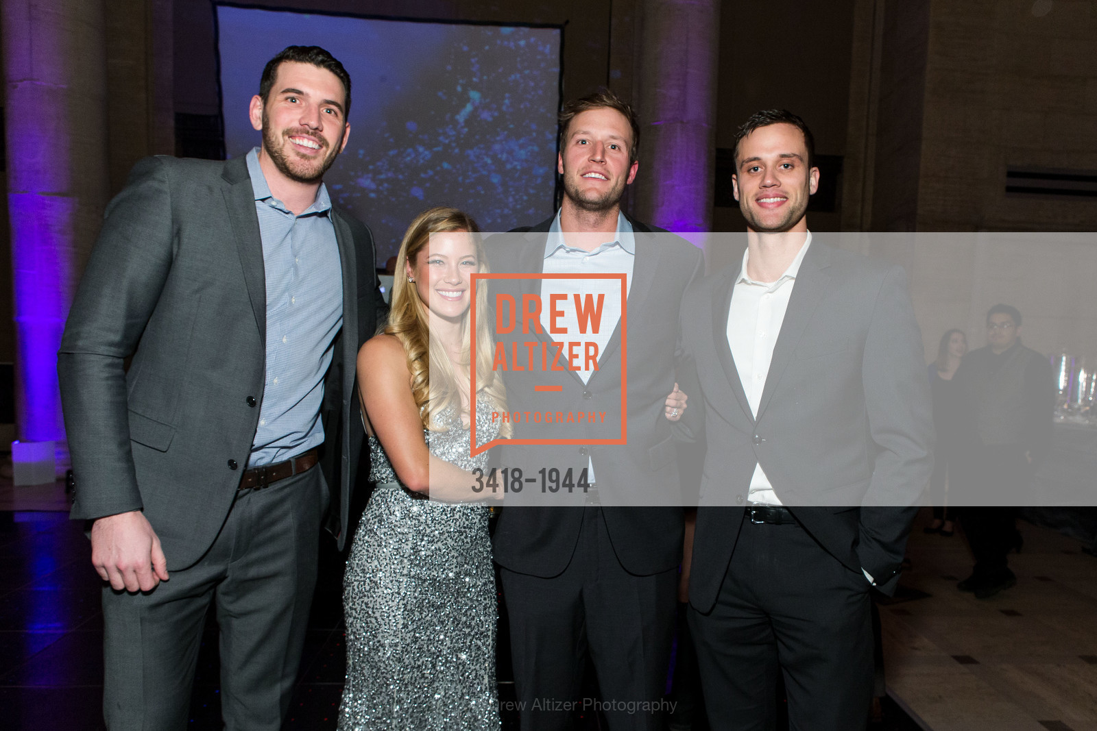 Dominic Aligheri, Joe Hardis, Brian Howley, Asian Art Museum Gala 2017, Asian Art Museum. 200 Larkin St, Photo #3418-1944 Dominic Aligheri, Joe Hardis, Brian Howley, Photo #3418-1944
