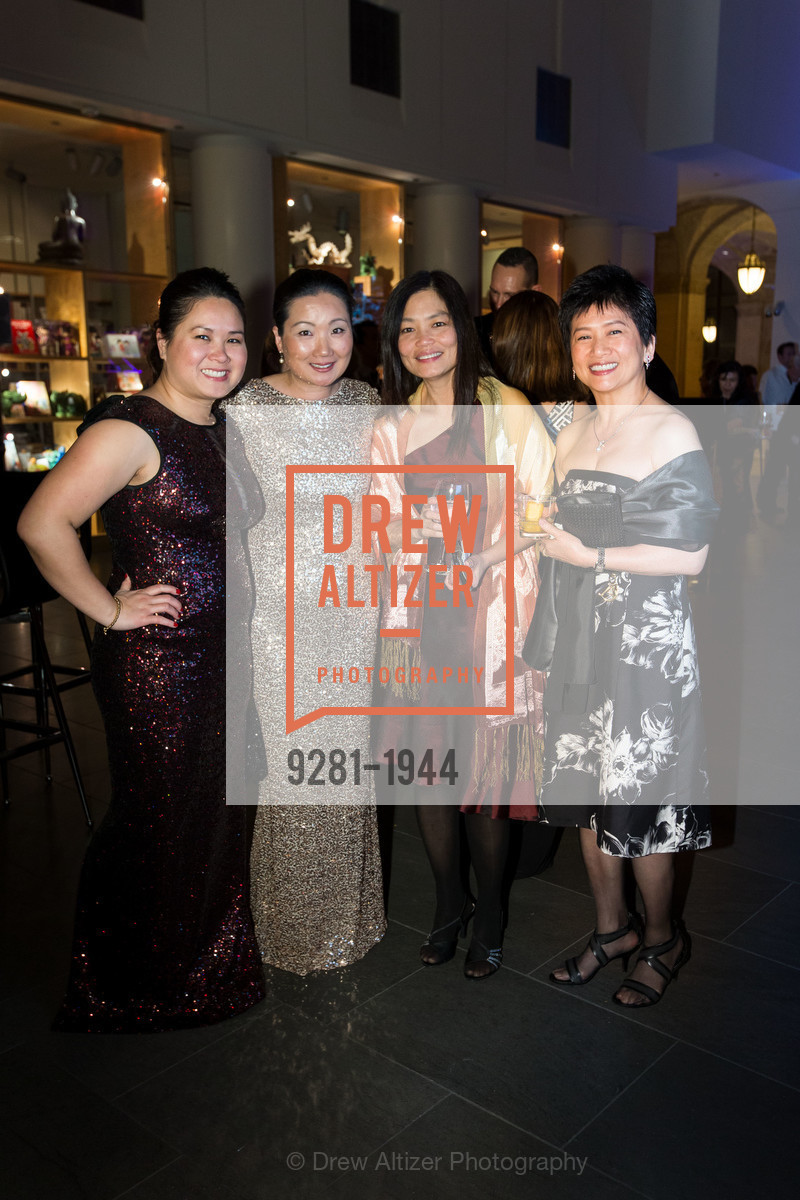 Tiffany Pham, Alice, Carol Gong, Sue Tai, Asian Art Museum Gala 2017, Asian Art Museum. 200 Larkin St, Photo #9281-1944 Tiffany Pham, Alice, Carol Gong, Sue Tai, Photo #9281-1944