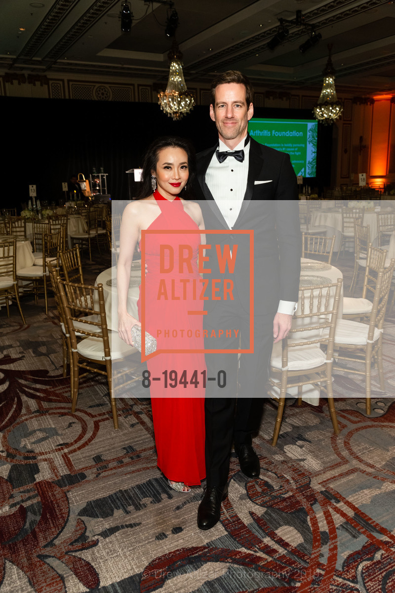 Jane Wachiradejkul, Isaac Nelson, The Arthritis Foundation's Bone Bash 2019, Palace Hotel. 2 Montgomery St, October 19th, 2019, Photo #8-19441-0 Jane Wachiradejkul, Isaac Nelson, Photo #8-19441-0