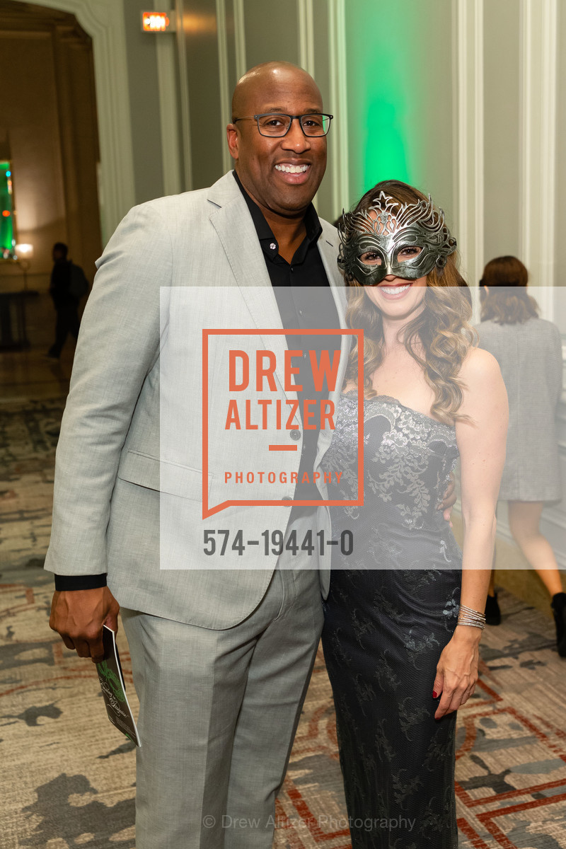 Mike Brown, Rochelle Ledesma, The Arthritis Foundation's Bone Bash 2019, Palace Hotel. 2 Montgomery St, Photo #574-19441-0 Mike Brown, Rochelle Ledesma, Photo #574-19441-0