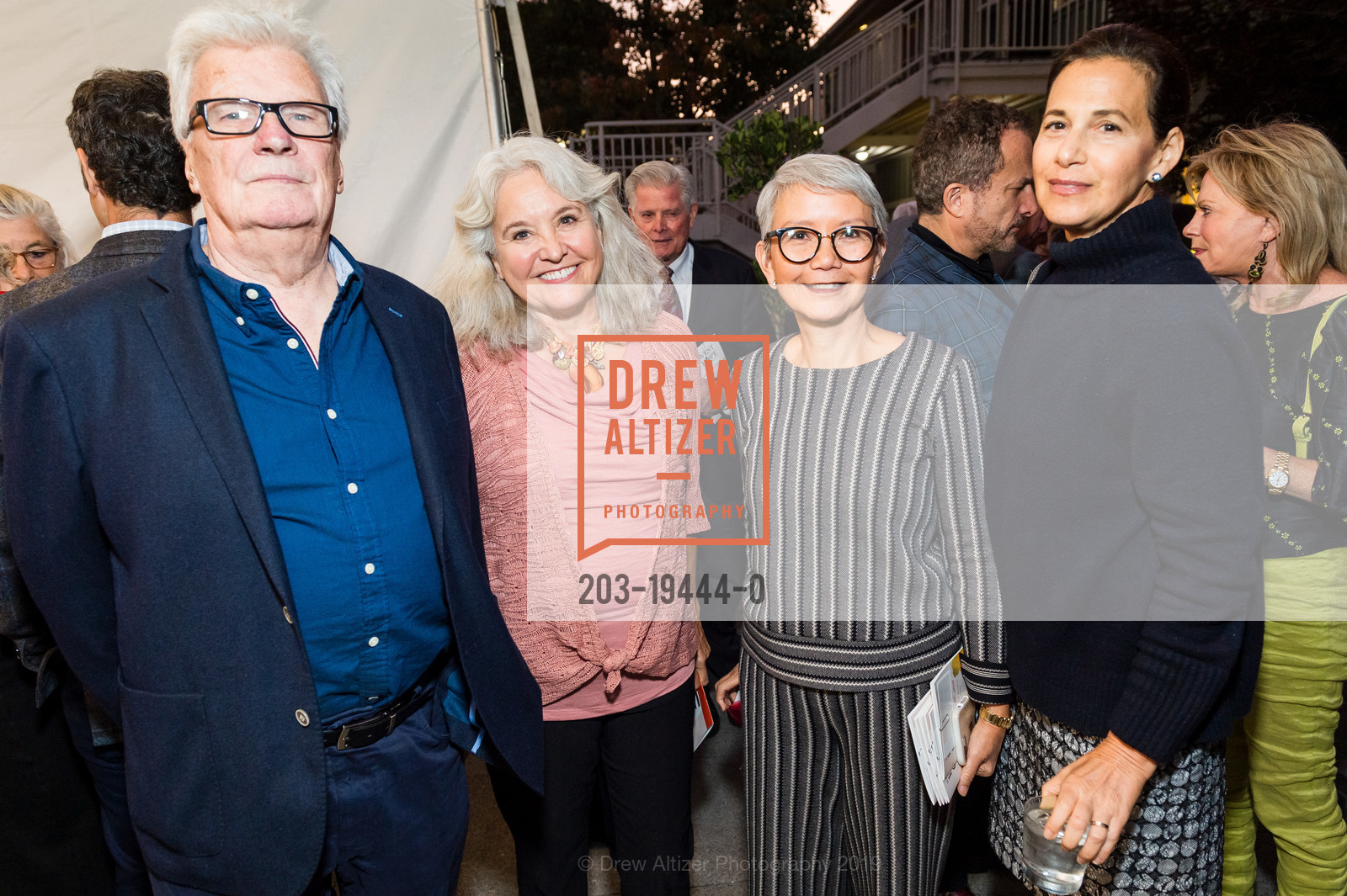 Kurt Leswing, Debra Delaney, Elsa Leung, Ally Sievers, Marin CASA Harvest of Hope 2019: Changing Lives, Mill Valley Community Center. 180 Camino Alto, October 17th, 2019, Photo #203-19444-0 Kurt Leswing, Debra Delaney, Elsa Leung, Ally Sievers, Photo #203-19444-0