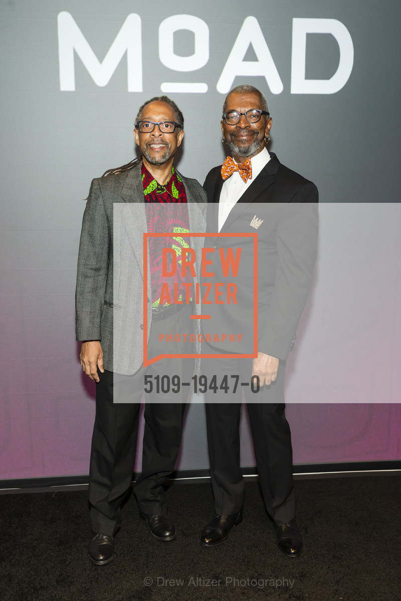 Albert Sammons Jr., Ron Saunders, MoAD's Afropolitan Ball 2019, City Metreon. 135 4th St, Photo #5109-19447-0 Albert Sammons Jr., Ron Saunders, Photo #5109-19447-0