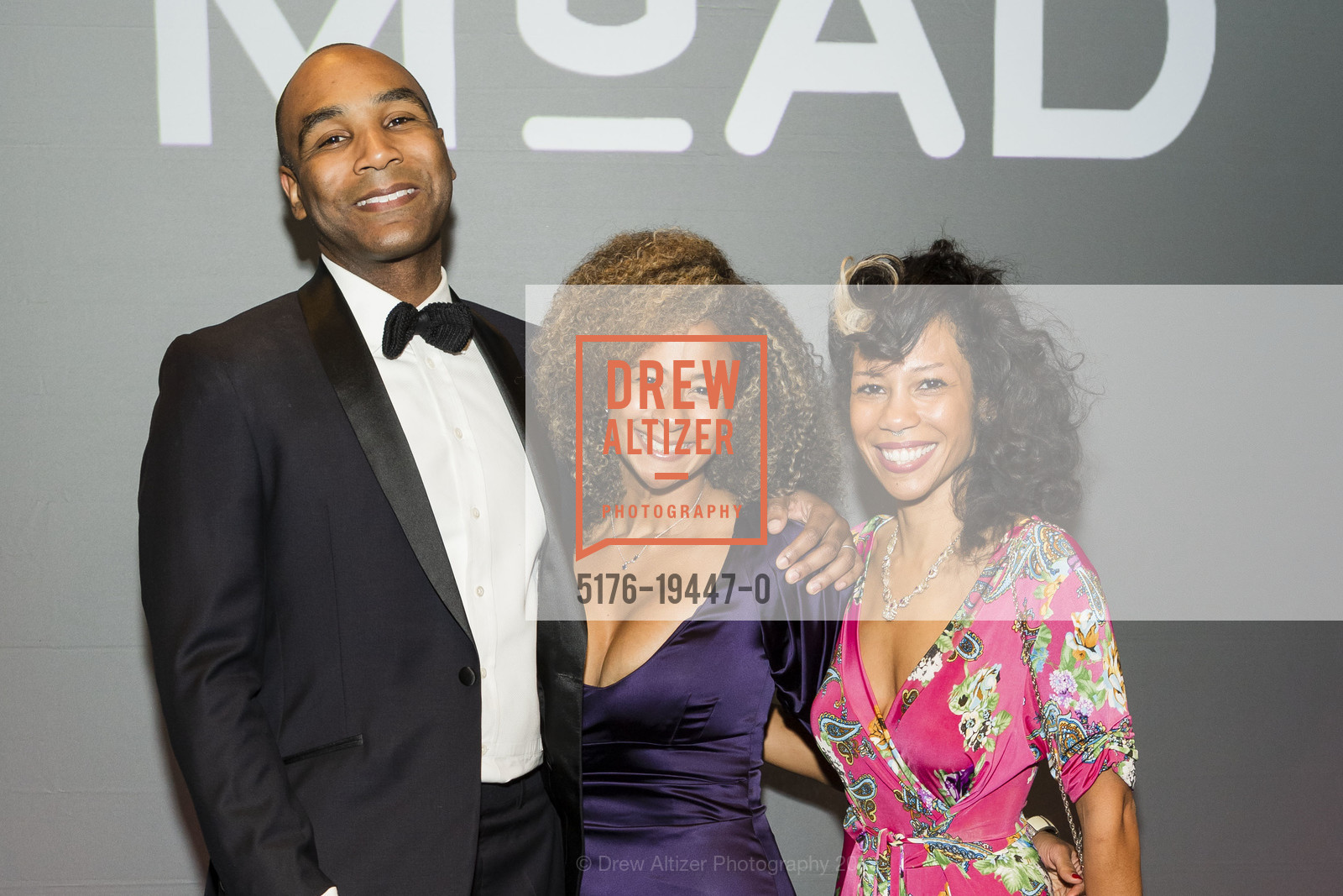 Andrew Lindsay, Otilia Mirambeaux, Yesica Mirambeaux, MoAD's Afropolitan Ball 2019, City Metreon. 135 4th St, October 19th, 2019, Photo #5176-19447-0 Andrew Lindsay, Otilia Mirambeaux, Yesica Mirambeaux, Photo #5176-19447-0