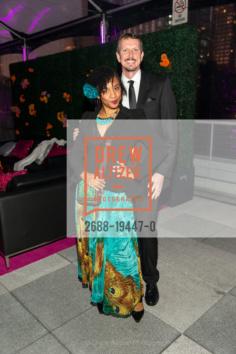 Venus Jones, Stephen Jones, MoAD's Afropolitan Ball 2019, City Metreon. 135 4th St, Photo #2688-19447-0 Venus Jones, Stephen Jones, Photo #2688-19447-0