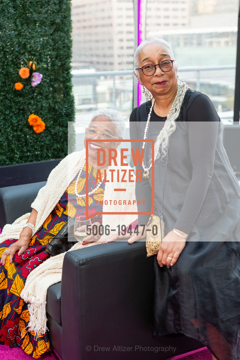 Blanche Brown, Inja Vitero, MoAD's Afropolitan Ball 2019, City Metreon. 135 4th St, Photo #5006-19447-0 Blanche Brown, Inja Vitero, Photo #5006-19447-0