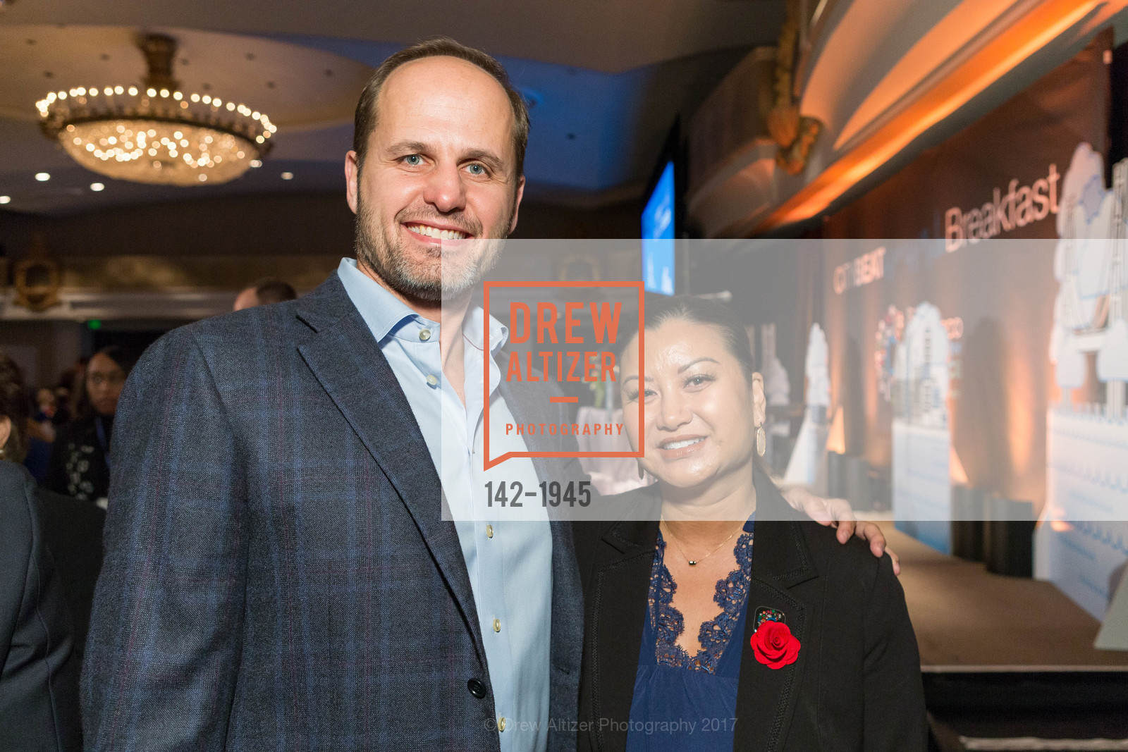 Laszlo Bock, Tallia Hart, CityBeat Breakfast 2017: The Changing Climate, The Fairmont Hotel, March 1st, 2017, Photo #142-1945 Laszlo Bock, Tallia Hart, Photo #142-1945