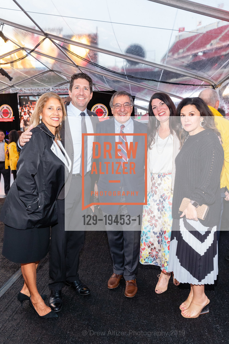 Sandra Lopez Burke, Jeff Owen, Leon Panetta, Meralis Hood, City Year San Jose 25th Anniversary Gala 2019, Levi's Stadium. 4900 Marie P DeBartolo Way, October 17th, 2019, Photo #129-19453-1 Sandra Lopez Burke, Jeff Owen, Leon Panetta, Meralis Hood, Photo #129-19453-1