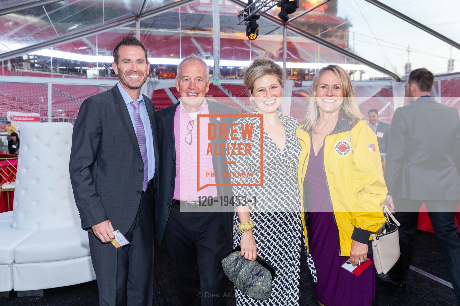 Adam Friedman, Bob Shelby, Erika Friedman, Linda Shelby, City Year San Jose 25th Anniversary Gala 2019, Levi's Stadium. 4900 Marie P DeBartolo Way, October 17th, 2019, Photo #120-19453-1 Adam Friedman, Bob Shelby, Erika Friedman, Linda Shelby, Photo #120-19453-1