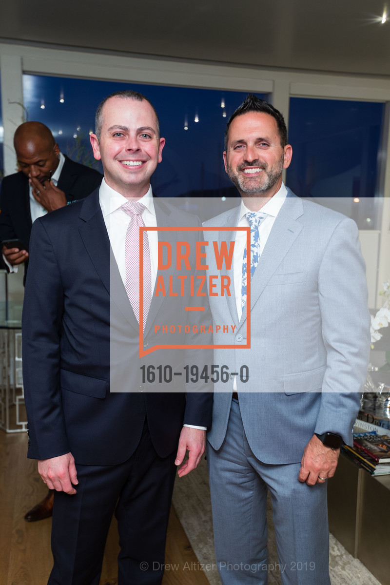 Brian Stansbury, Ahsha Safaí, Makras Real Estate Hosts Supervisor Ahsha Safai, Private Residence, October 23rd, 2019, Photo #1610-19456-0 Brian Stansbury, Ahsha Safaí, Photo #1610-19456-0