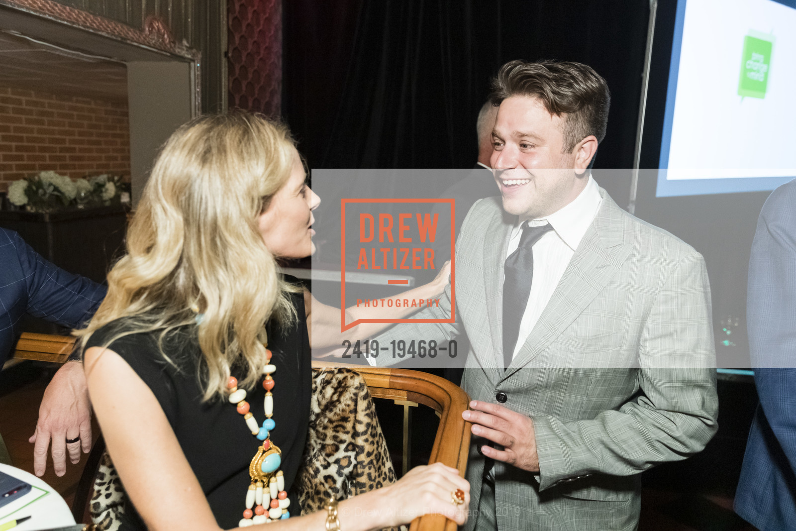 Katie Traina, Zachary Pym Williams, Bring Change to Mind's Annual Revels and Revelations, Bimbo’s 365 Club, October 17th, 2019, Photo #2419-19468-0 Katie Traina, Zachary Pym Williams, Photo #2419-19468-0