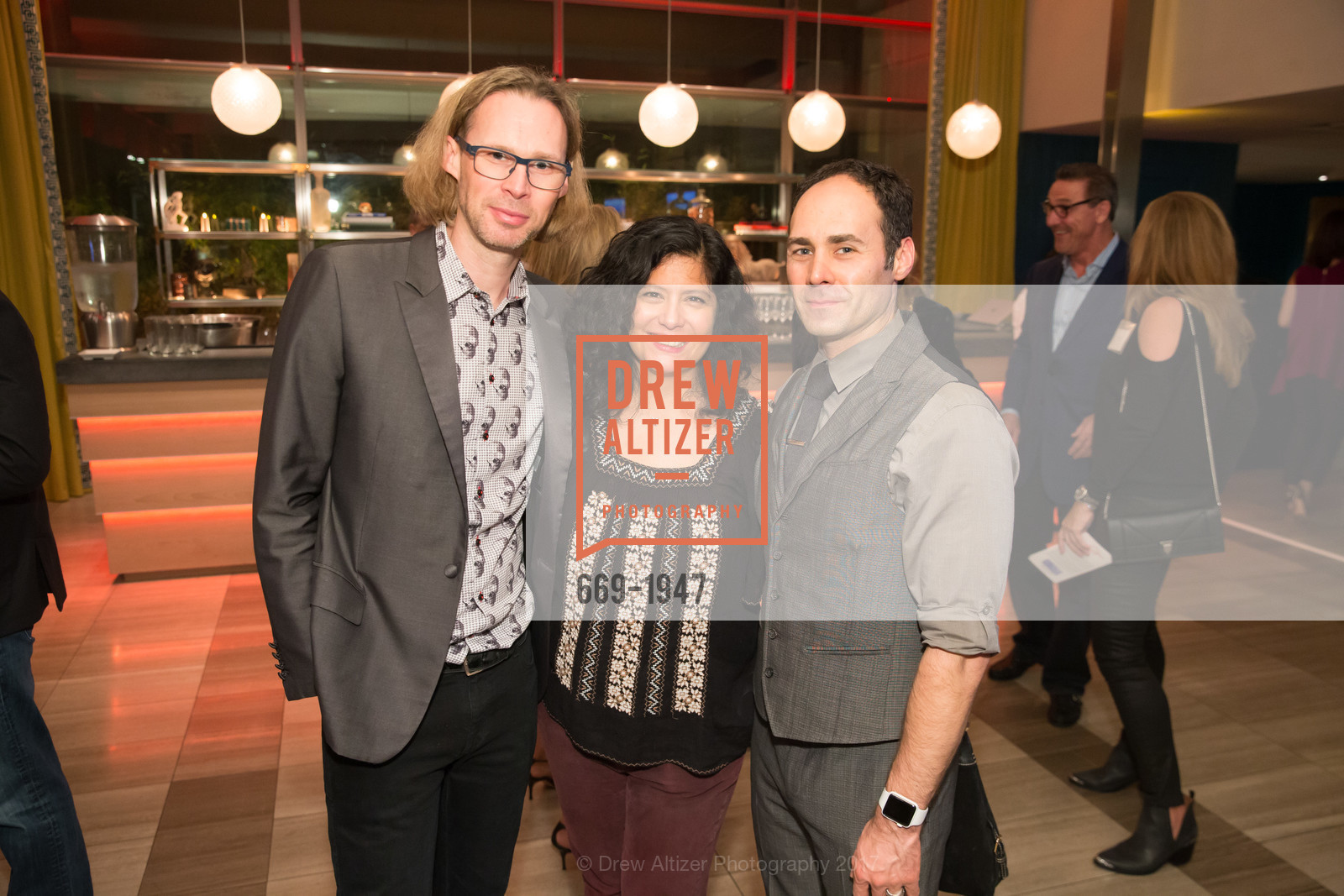 Michael Birch, Xochi Birch, Alan Braverman, Judgment of Paris -- A California vs. France Wine Tasting Event Fundraiser, Battery. 717 Battery St, March 3rd, 2017, Photo #669-1947 Michael Birch, Xochi Birch, Alan Braverman, Photo #669-1947