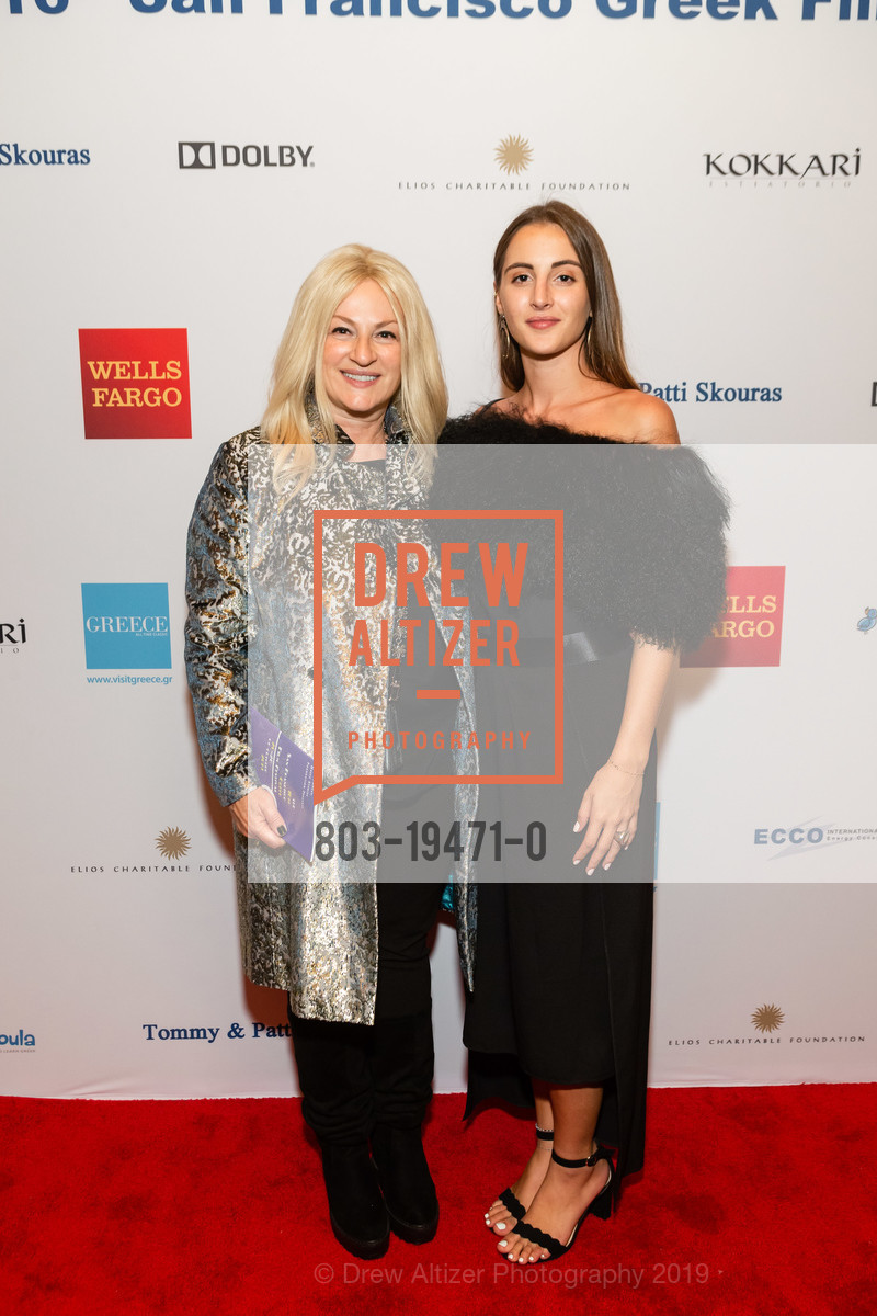Despina Mouzaki, Antigoni Kapaka, 16th Annual SF Greek Film Festival Opening Night, Castro Theatre. 429 Castro Street, October 20th, 2019, Photo #803-19471-0 Despina Mouzaki, Antigoni Kapaka, Photo #803-19471-0
