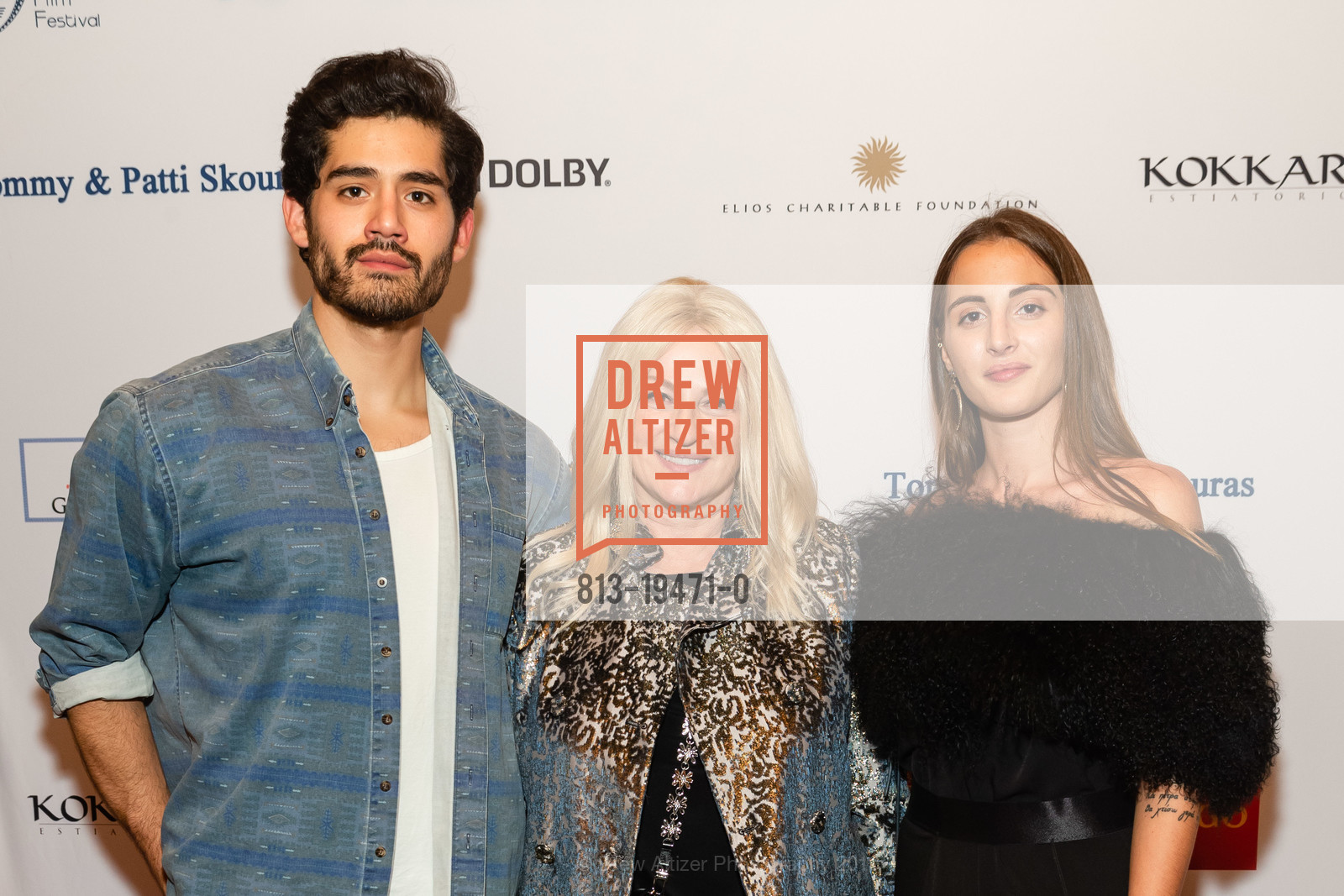 Dimilo Garcia Sanchez, Despina Mouzaki, Antigoni Kapaka, 16th Annual SF Greek Film Festival Opening Night, Castro Theatre. 429 Castro Street, October 20th, 2019, Photo #813-19471-0 Dimilo Garcia Sanchez, Despina Mouzaki, Antigoni Kapaka, Photo #813-19471-0