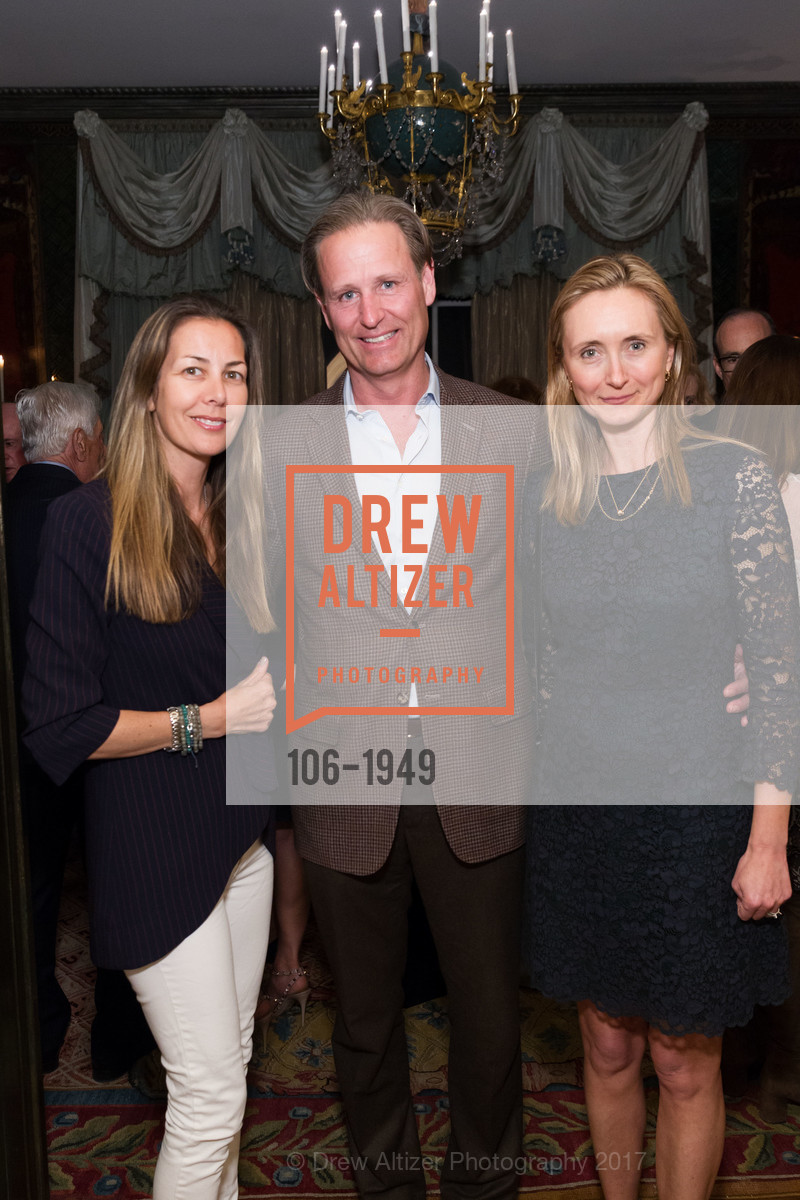 Andrea McTamaney, Max Armour, Louise Amour, Gordon and Ann Getty Host Dr. Laurie Green for the Maven Project, Private Residence, March 2nd, 2017, Photo #106-1949 Andrea McTamaney, Max Armour, Louise Amour, Photo #106-1949