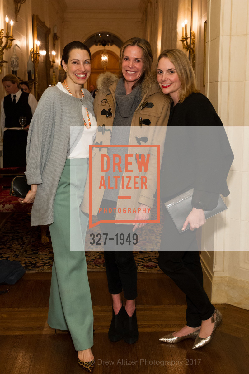 Shannon Getty, Leslie Thieriot, Max Boyer Glynn, Gordon and Ann Getty Host Dr. Laurie Green for the Maven Project, Private Residence, March 2nd, 2017, Photo #327-1949 Shannon Getty, Leslie Thieriot, Max Boyer Glynn, Photo #327-1949