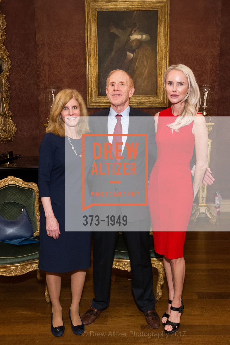 Laurie Green, Jay Gellert, Vanessa Getty, Gordon and Ann Getty Host Dr. Laurie Green for the Maven Project, Private Residence, March 2nd, 2017, Photo #373-1949 Laurie Green, Jay Gellert, Vanessa Getty, Photo #373-1949