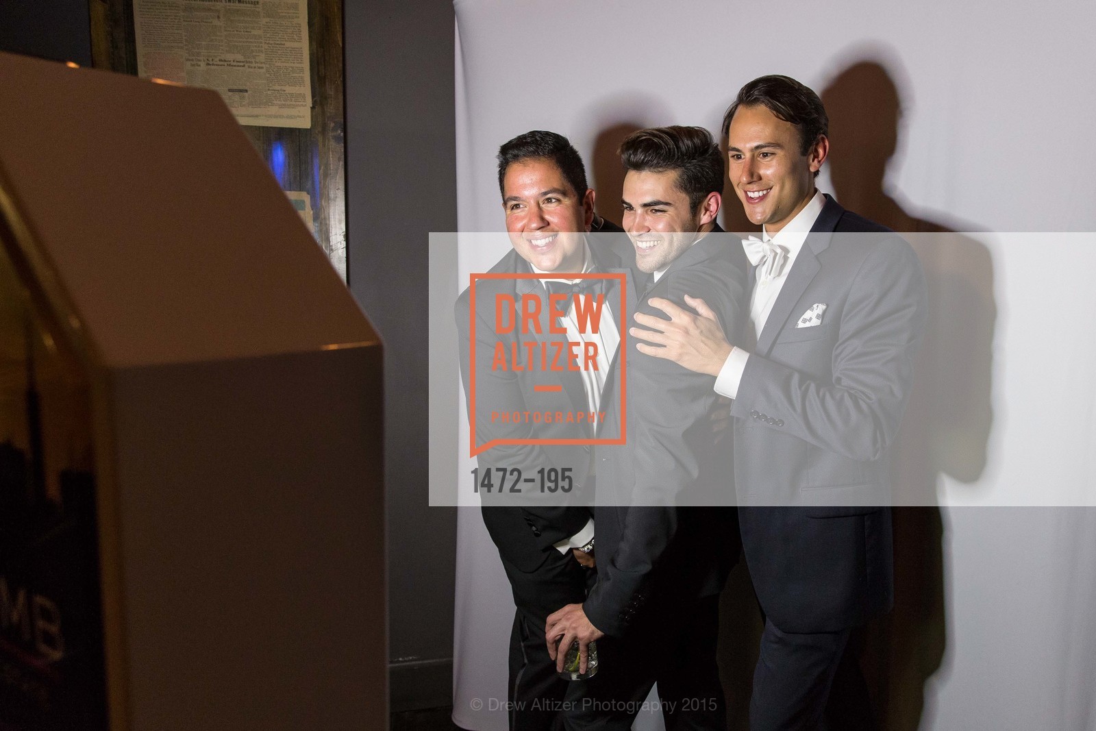Rafael Davis, Cameron Paul, Brett Van, Gucci & Vogue Dinner, Local Edition San Francisco. Local Edition San Francisco, . 691 Market St, July 8th, 2015, Photo #1472-195 Rafael Davis, Cameron Paul, Brett Van, Photo #1472-195