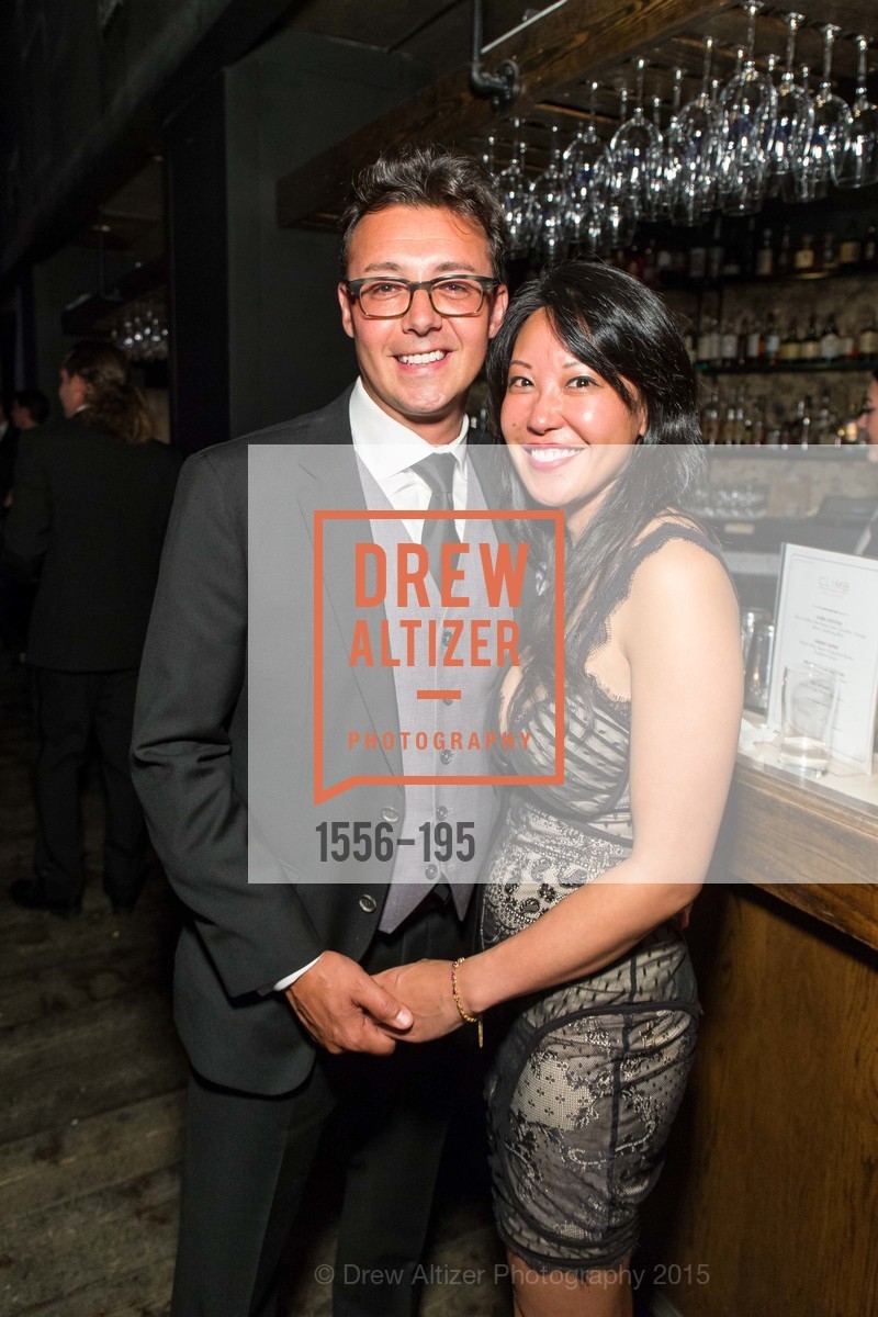 Gabriel Rojas, Amy Tan, Gucci & Vogue Dinner, Local Edition San Francisco. Local Edition San Francisco, . 691 Market St, July 8th, 2015, Photo #1556-195 Gabriel Rojas, Amy Tan, Photo #1556-195