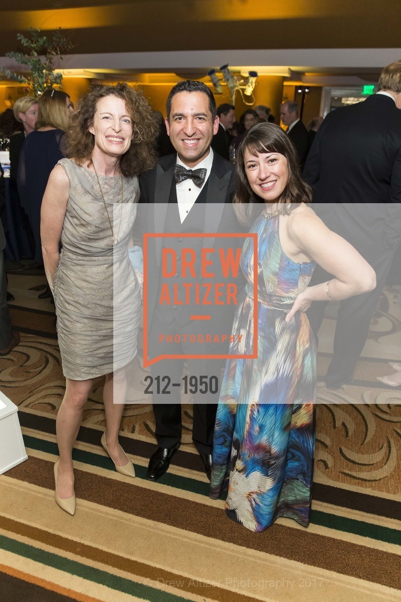 Michele Ruskin, Andrew Gordon, Kerry Demme, CalShakes Fundraiser 2017, Claremont Club & Spa. 41 Tunnel Rd. Berkeley, California 94705, March 4th, 2017, Photo #212-1950 Michele Ruskin, Andrew Gordon, Kerry Demme, Photo #212-1950