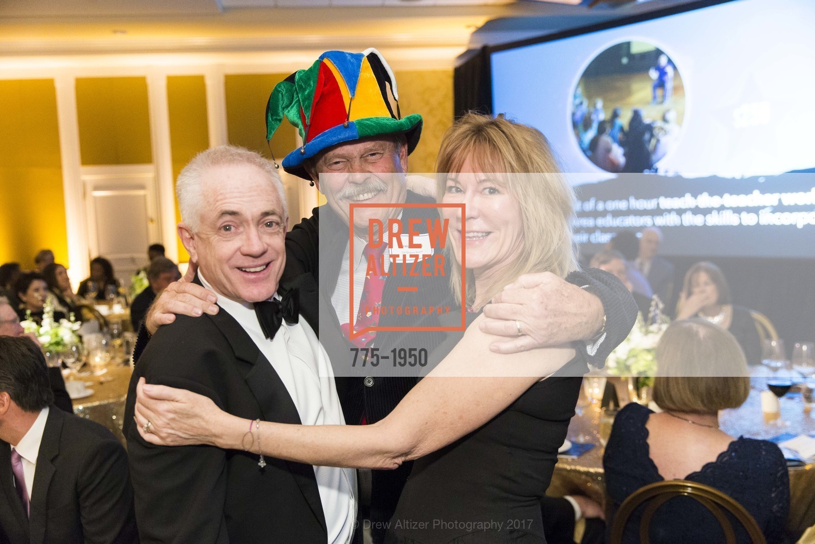 Danny Scheie, Craig Moody, Philippa Kelly, CalShakes Fundraiser 2017, Claremont Club & Spa. 41 Tunnel Rd. Berkeley, California 94705, March 4th, 2017, Photo #775-1950 Danny Scheie, Craig Moody, Philippa Kelly, Photo #775-1950