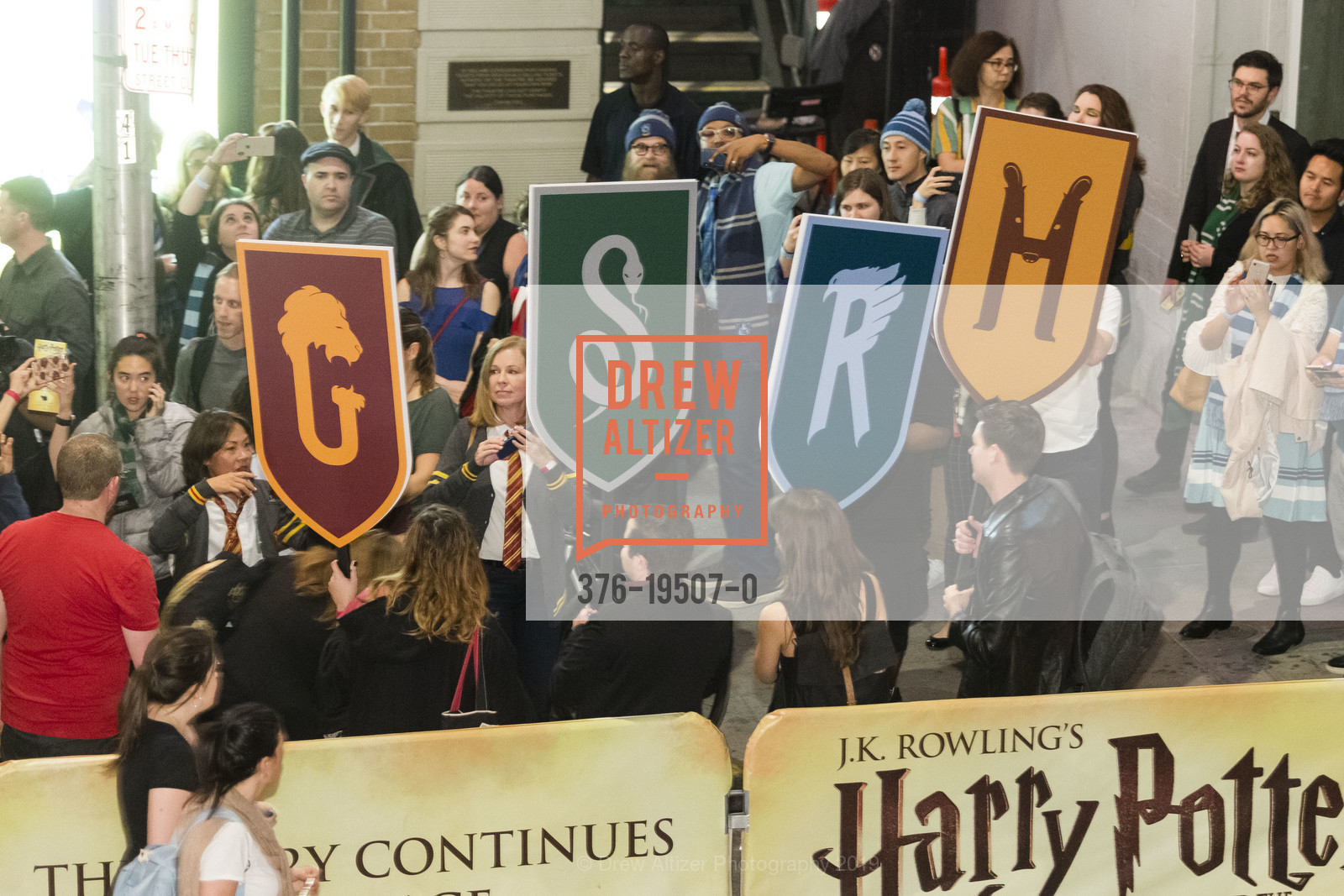 Atmosphere, 'Harry Potter and the Cursed Child' Hogwarts House Homecoming, Curran Theatre. 445 Geary Street, October 23rd, 2019, Photo #376-19507-0 Atmosphere, Photo #376-19507-0