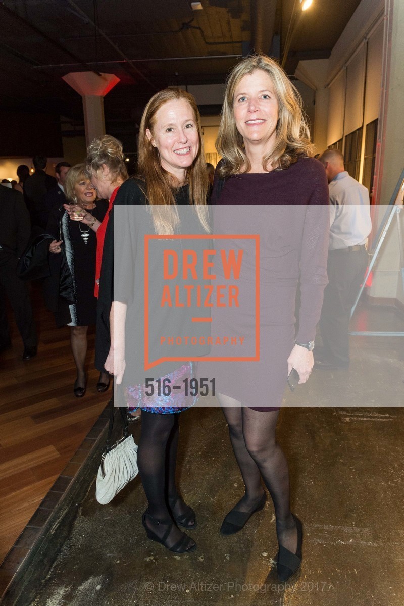 Kyle Redford, Leslie Walker, San Francisco Firefighters Cancer Prevention Foundation's The Art of Fire Gala, Terra Gallery. 511 Harrison St, March 4th, 2017, Photo #516-1951 Kyle Redford, Leslie Walker, Photo #516-1951