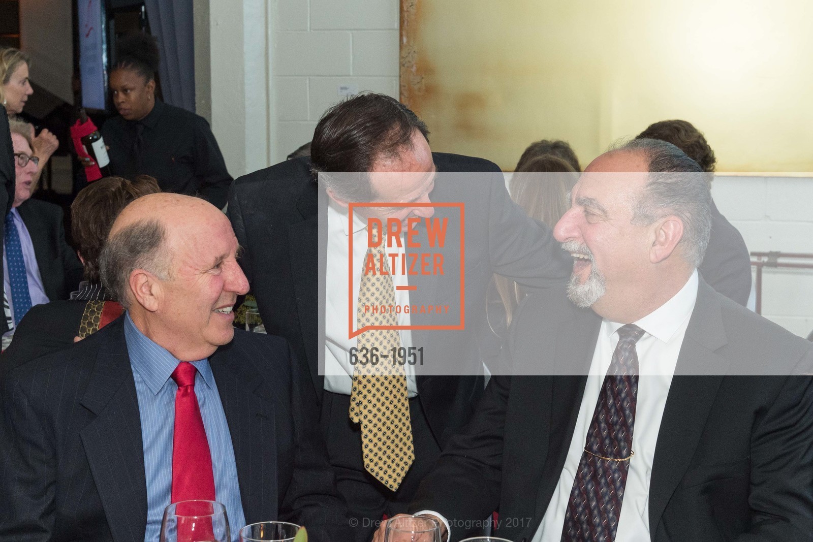 Rich Elb, Gary Massetani, San Francisco Firefighters Cancer Prevention Foundation's The Art of Fire Gala, Terra Gallery. 511 Harrison St, March 4th, 2017, Photo #636-1951 Rich Elb, Gary Massetani, Photo #636-1951