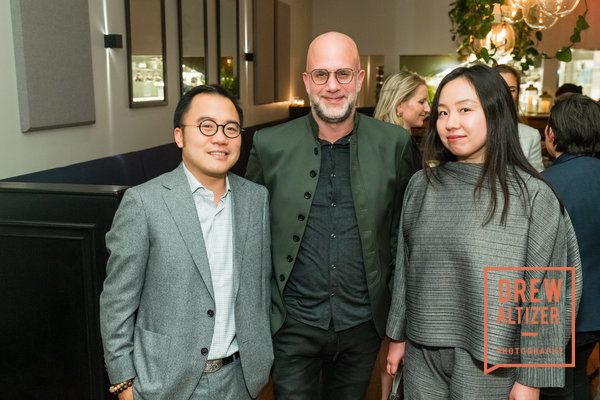 Eric Ku with Michael Friedman and Tamoka Hagima