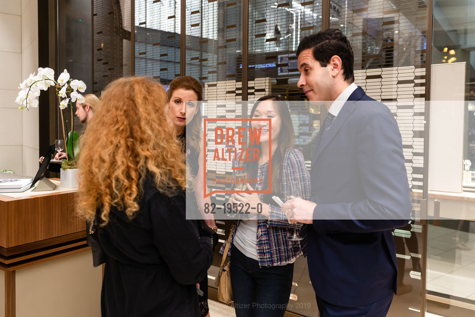 Carina Ertl, Carrie Ching, Martin Attiq, Rolex Grand Opening, Rolex Boutique Tourneau, Westfield SF Centre. 845 Market St, October 23rd, 2019, Photo #82-19522-0 Carina Ertl, Carrie Ching, Martin Attiq, Photo #82-19522-0