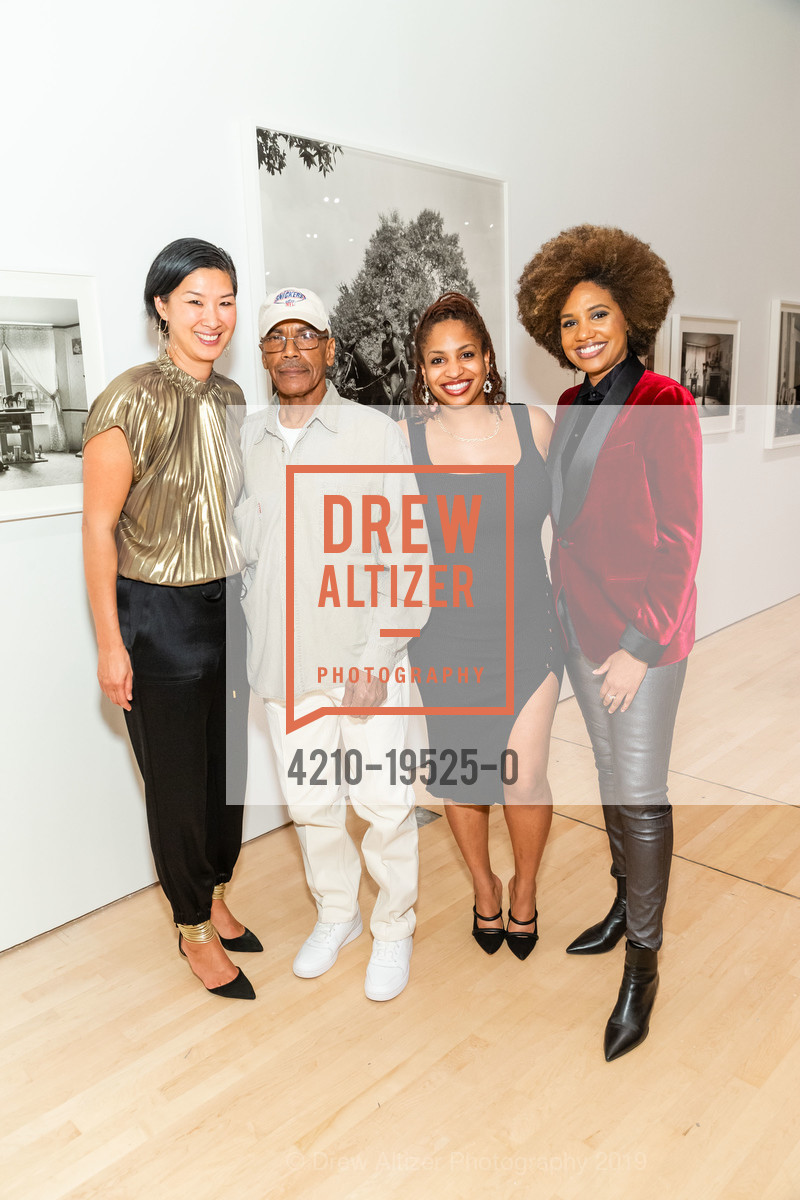 Wayee Chu, Douglas Smiley, Shea Cobb, LaToya Ruby Frazier, SFMOMA SOFT POWER CC/DC Preview + Reception, SFMOMA, October 23rd, 2019, Photo #4210-19525-0 Wayee Chu, Douglas Smiley, Shea Cobb, LaToya Ruby Frazier, Photo #4210-19525-0