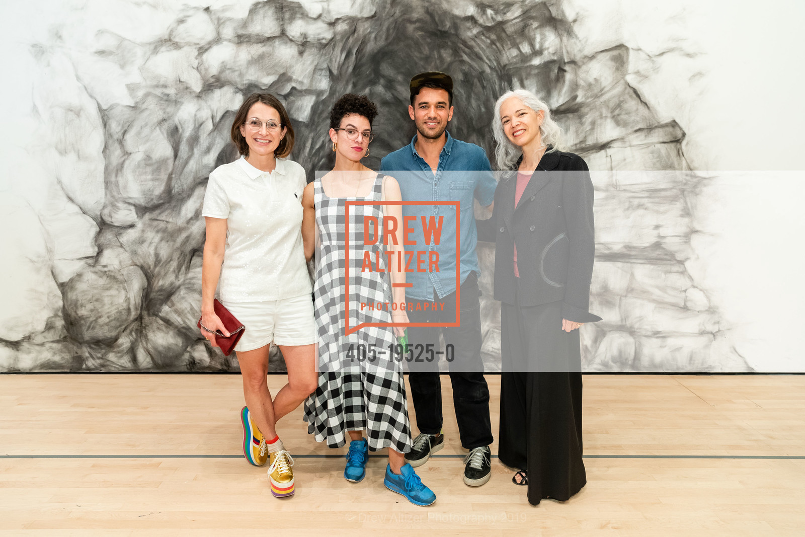 Sarah Thornton, Sadie Barnette, Steven Thompson, Jennifer Gonzalez, Photo #405-19525-0