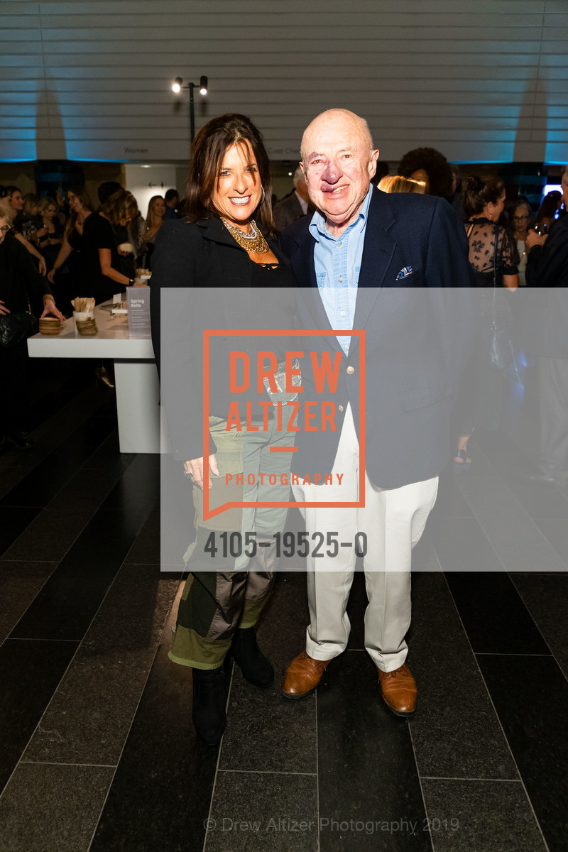 Julie Jeremy, Fred Levinson, SFMOMA SOFT POWER CC/DC Preview + Reception, SFMOMA, October 23rd, 2019, Photo #4105-19525-0 Julie Jeremy, Fred Levinson, Photo #4105-19525-0