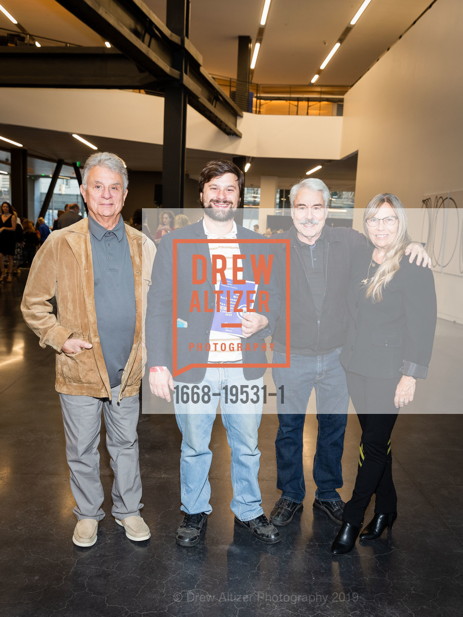 Peter Panagotacos, Christopher Panagotacos, Barbara Ballas, Bill Ballas, 16th Annual SF Greek Film Festival Closing Night, Dolby Theater. 1275 Market Street, October 26th, 2019, Photo #1668-19531-1 Peter Panagotacos, Christopher Panagotacos, Barbara Ballas, Bill Ballas, Photo #1668-19531-1
