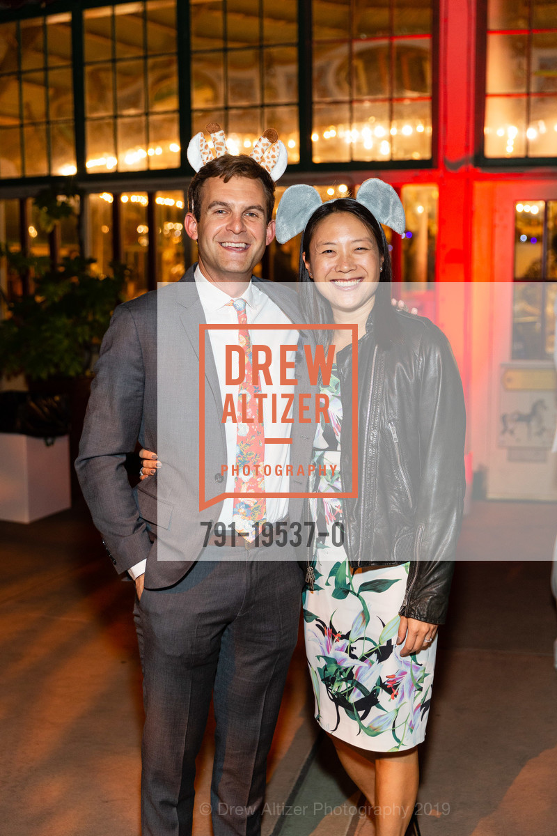 Andrew Turco, Stephanie Wai, SF Zoo's Fur Ball 2019: MasqueROAR, SF Zoo. Sloat Blvd. & Great Highway, October 25th, 2019, Photo #791-19537-0 Andrew Turco, Stephanie Wai, Photo #791-19537-0