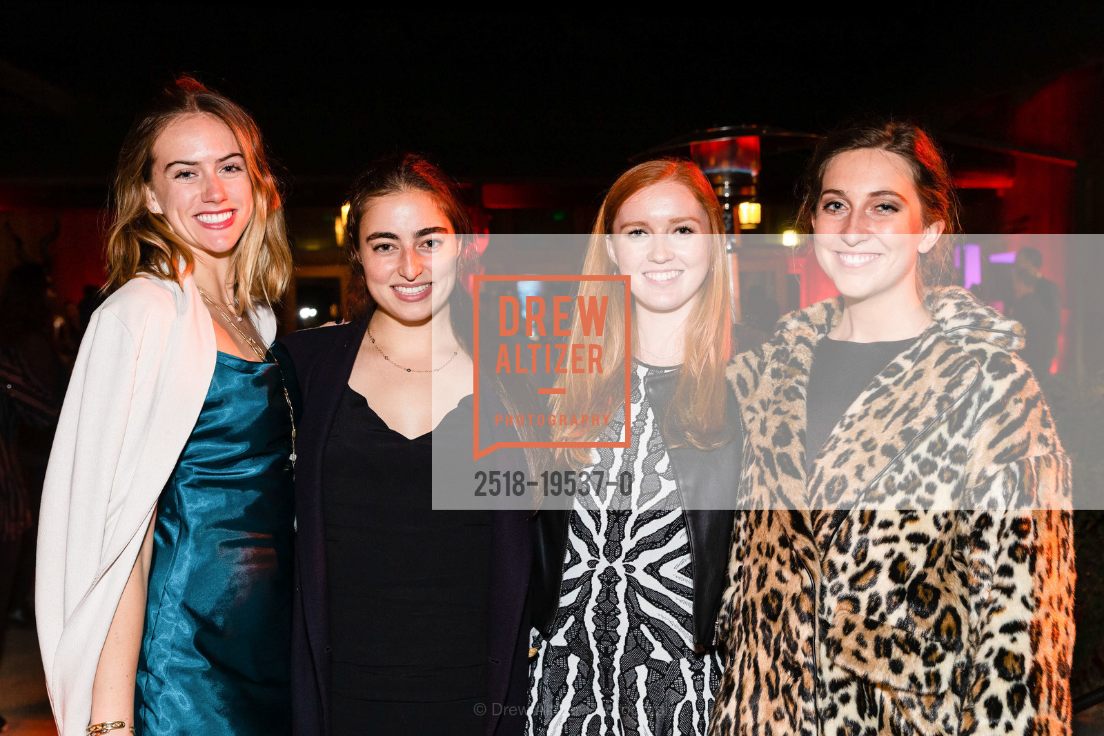 Hannah Macaulay, Kayla Nahi, Mackenzie Erdman, Sara Poole, SF Zoo's Fur Ball 2019: MasqueROAR, SF Zoo. Sloat Blvd. & Great Highway, Photo #2518-19537-0 Hannah Macaulay, Kayla Nahi, Mackenzie Erdman, Sara Poole, Photo #2518-19537-0