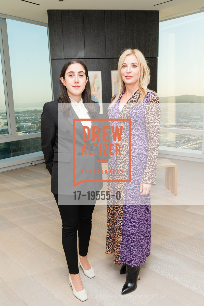 Holly Baxter, Jennifer Mora, 181 Fremont Hosts Opening Celebration for Lehmann Maupin Celebration, 181 Fremont Residences, Art Gallery. 181 Fremont Street, October 30th, 2019, Photo #17-19555-0 Holly Baxter, Jennifer Mora, Photo #17-19555-0