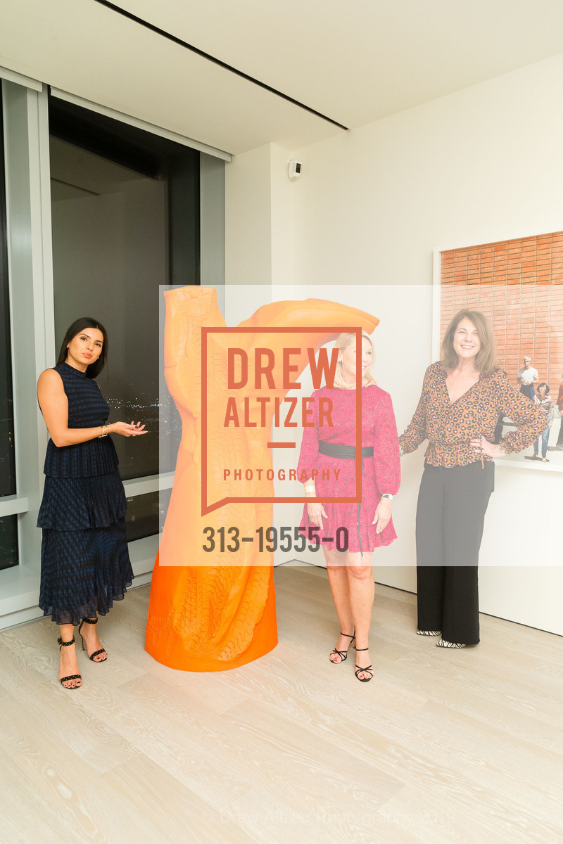 Carmen Legarda, Terri Tiffany, Carla Sheifly, 181 Fremont Hosts Opening Celebration for Lehmann Maupin Celebration, 181 Fremont Residences, Art Gallery. 181 Fremont Street, October 30th, 2019, Photo #313-19555-0 Carmen Legarda, Terri Tiffany, Carla Sheifly, Photo #313-19555-0