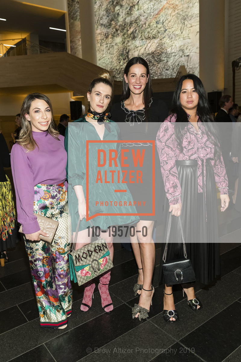Cassidy Josephsen, Eka Abshilava, Ana Mirkovic, Renee Santos, SFMOMA Contemporary Vision Award Honoring Neri Oxman 2019, SFMOMA, October 30th, 2019, Photo #110-19570-0 Cassidy Josephsen, Eka Abshilava, Ana Mirkovic, Renee Santos, Photo #110-19570-0