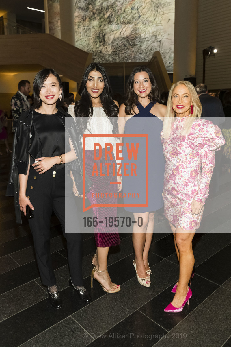 Judy Liu, Hemalee Patel, Melissa Farrar, Shelley Gordon, SFMOMA Contemporary Vision Award Honoring Neri Oxman 2019, SFMOMA, October 30th, 2019, Photo #166-19570-0 Judy Liu, Hemalee Patel, Melissa Farrar, Shelley Gordon, Photo #166-19570-0