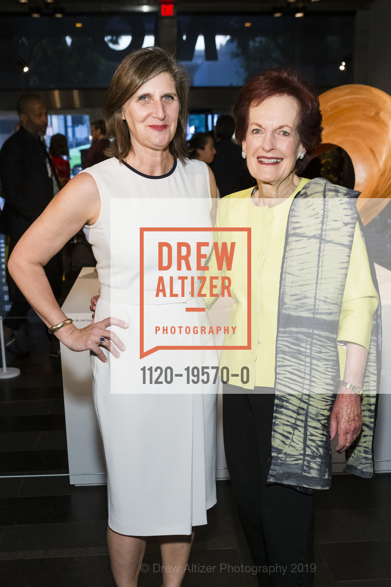 Jennifer Dunlop Fletcher, Helen Hilton Raiser, SFMOMA Contemporary Vision Award Honoring Neri Oxman 2019, SFMOMA, October 30th, 2019, Photo #1120-19570-0 Jennifer Dunlop Fletcher, Helen Hilton Raiser, Photo #1120-19570-0