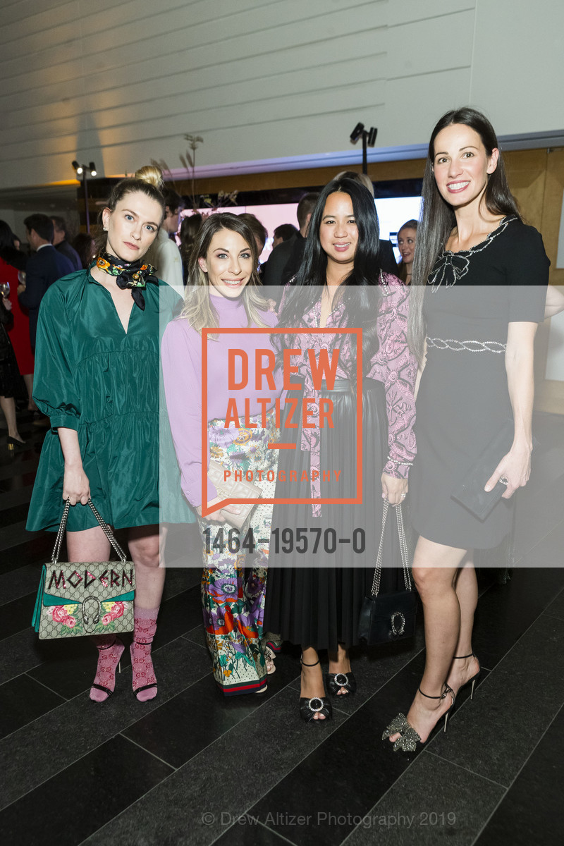 Eka Abshilava, Cassidy Josephson, Renee Santos, Ana Mirkovic, SFMOMA Contemporary Vision Award Honoring Neri Oxman 2019, SFMOMA, October 30th, 2019, Photo #1464-19570-0 Eka Abshilava, Cassidy Josephson, Renee Santos, Ana Mirkovic, Photo #1464-19570-0