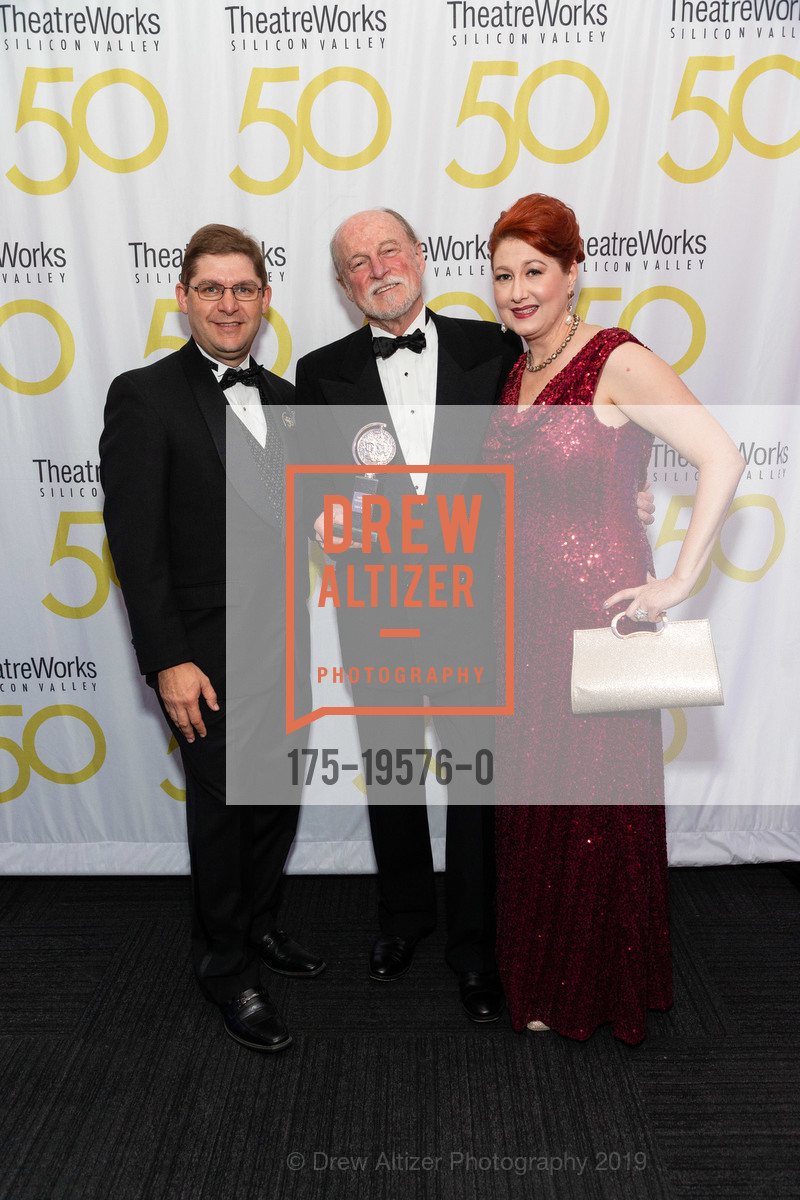 Jim Crockard, Robert Kelley, Melanie Crockard, CELEBRATING THEATREWORKS AT 50: And the Tony Award Goes to..., Computer History Museum. 1401 N Shoreline Blvd, November 2nd, 2019, Photo #175-19576-0 Jim Crockard, Robert Kelley, Melanie Crockard, Photo #175-19576-0
