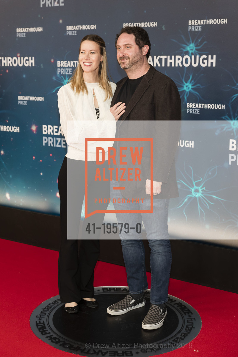 Noelle Moseley, Brian Singerman, 8th Annual Breakthrough Prize Awards, NASA Ames Research Center, Hangar One. Moffett Federal Airfield, November 3rd, 2019, Photo #41-19579-0 Noelle Moseley, Brian Singerman, Photo #41-19579-0