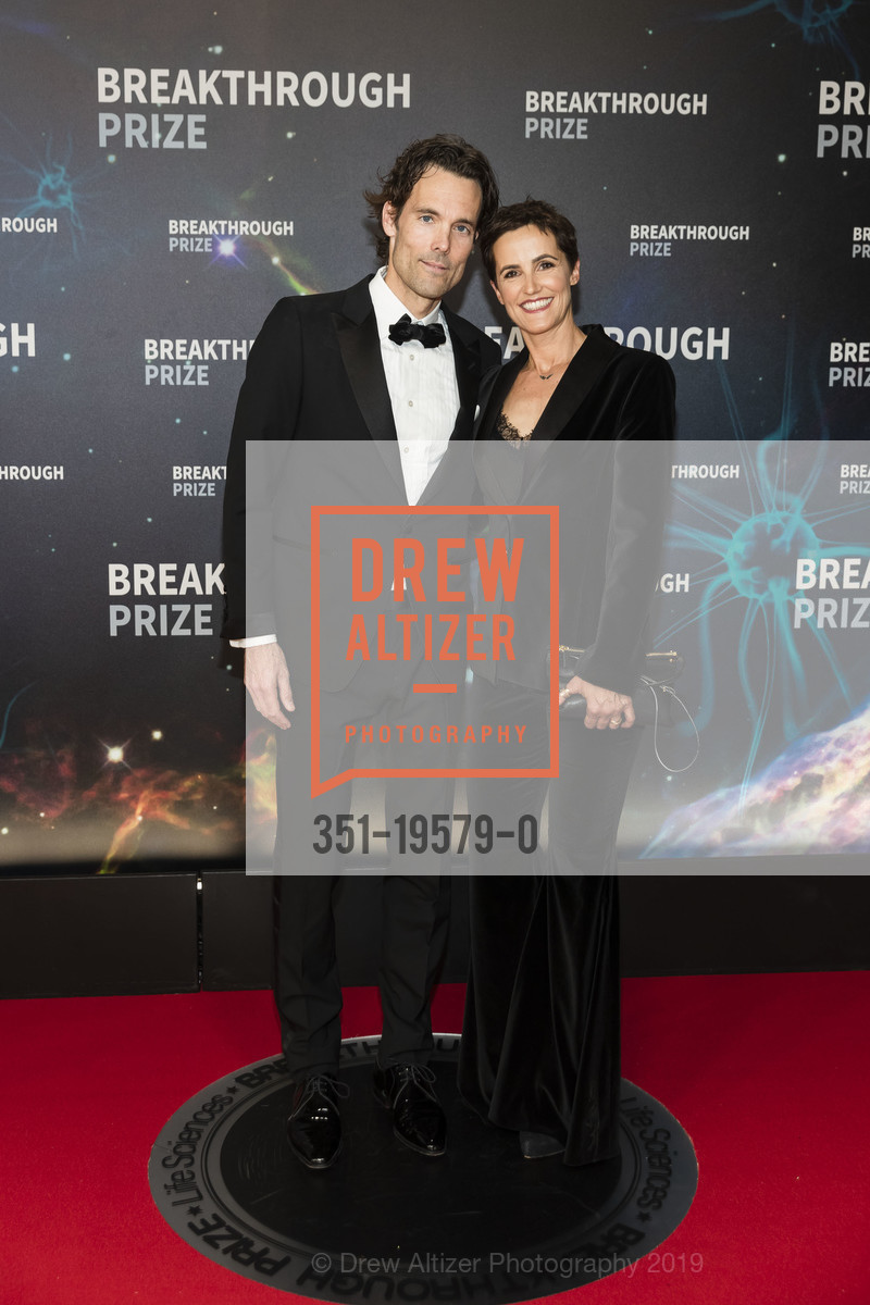 Philipp Schindler, Andrea Schindler, 8th Annual Breakthrough Prize Awards, NASA Ames Research Center, Hangar One. Moffett Federal Airfield, November 3rd, 2019, Photo #351-19579-0 Philipp Schindler, Andrea Schindler, Photo #351-19579-0