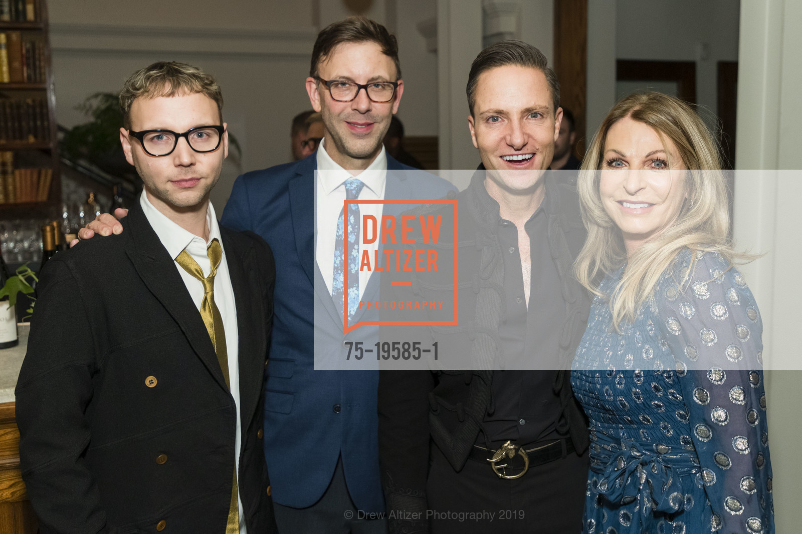 Tony Bravo, Michael Conley, Ken Fulk, Cindi Osborne, Heavenly Bodies at Saint Joseph's Art Society, Saint Joseph's Art Society, November 1st, 2019, Photo #75-19585-1 Tony Bravo, Michael Conley, Ken Fulk, Cindi Osborne, Photo #75-19585-1